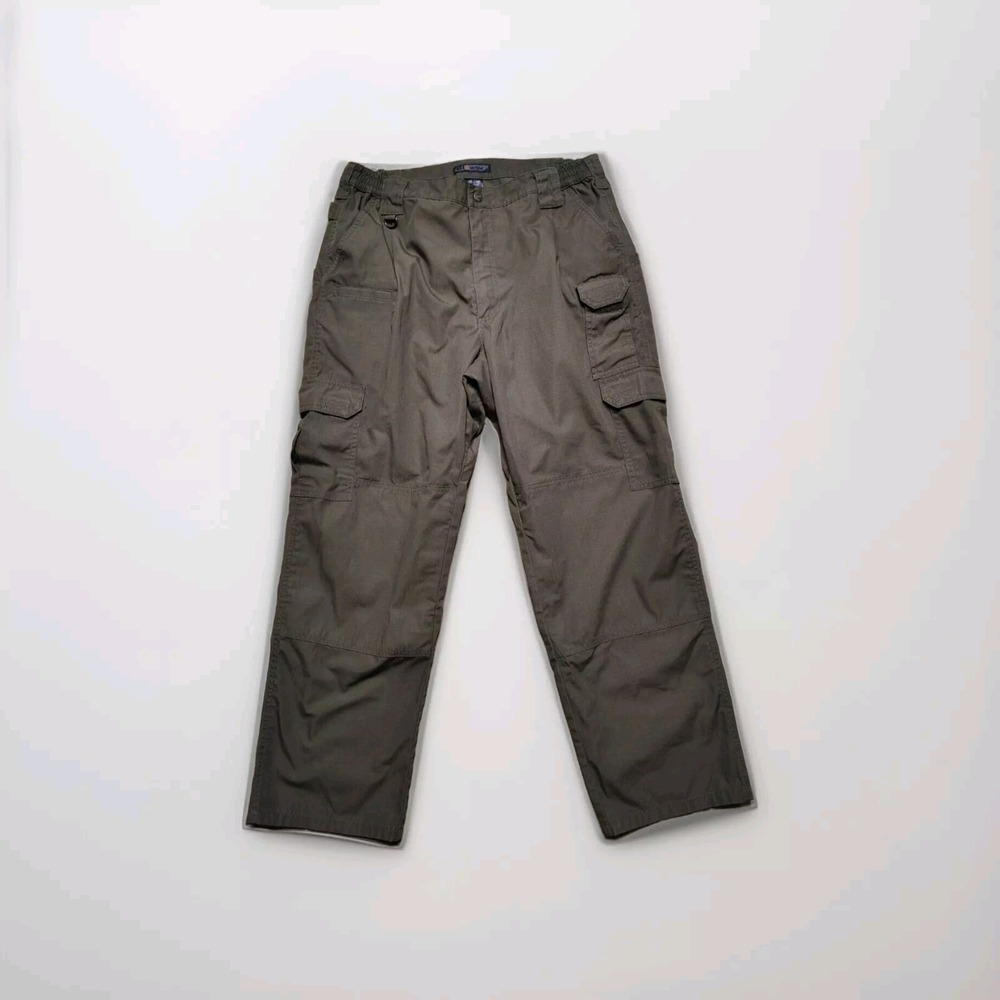 5.11 Tactical‎ Pants Men 38x30 Green Cargo Ripstop Taclite Pro 74273 Utility